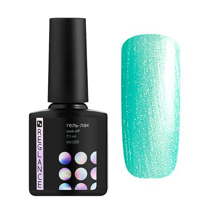 Гель-лак для нігтів Reglance Gel Polish 019 Сніжна м'ята, 7.5 мл